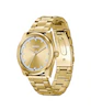 HUGO #BRIGHT Men's Light Yellow Dial Gold Tone Bracelet Watch 3 HUGO #BRIGHT Men's Light Yellow Dial Gold Tone Bracelet Watch