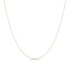 9ct Two Tone Gold Twisted Chain Necklet