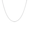 Sterling Silver Textured Flat 18" Snake Chain Necklace