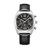 &nbsp;Rotary Avenger Sport Chronograph Black Leather Strap Watch