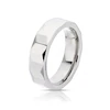 Men's Titanium Textured 3D Ring 3 Men's Titanium Textured 3D Ring
