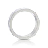 Men's Titanium Textured 3D Ring 4 Men's Titanium Textured 3D Ring