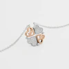 Radley Forever Mine Ladies' Sterling Silver Magnetic Closing Hearts Necklace 4 Radley Forever Mine Ladies' Sterling Silver Magnetic Closing Hearts Necklace