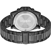 HUGO #Brave Men's Black IP Bracelet Exclusive Watch 4 HUGO #Brave Men's Black IP Bracelet Exclusive Watch