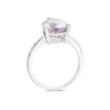 9ct White Gold Olivia Rose De France Amethyst & Diamond Ring 4 9ct White Gold Olivia Rose De France Amethyst & Diamond Ring