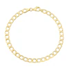 9ct Yellow Gold 8" Curb Bracelet