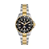 Fossil Blue Dive Ladies' Black Dial Two Tone Stainless Steel Watch