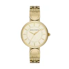 Armani Exchange Ladies' Gold Tone Stainless Steel Bracelet Watch