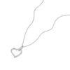 9ct White Gold 0.20ct Diamond Heart Pendant 3 9ct White Gold 0.20ct Diamond Heart Pendant