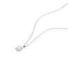 9ct White Gold 0.25ct Diamond Solitaire Pendant 3 9ct White Gold 0.25ct Diamond Solitaire Pendant