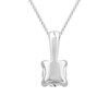 9ct White Gold 0.25ct Diamond Solitaire Pendant 5 9ct White Gold 0.25ct Diamond Solitaire Pendant