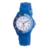 Tikkers Teach Blue Silicone Strap Watch