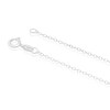 Sterling Silver Cubic Zirconia 'R' Bubble Initial Necklace 4 Sterling Silver Cubic Zirconia 'R' Bubble Initial Necklace