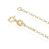 9ct Two Colour Cubic Zirconia 18" Belcher Chain Heart Pendant 4 9ct Two Colour Cubic Zirconia 18" Belcher Chain Heart Pendant
