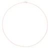 9ct Rose Gold 16 Gauge Diamond Cut Twist 16" Curb Chain 3 9ct Rose Gold 16 Gauge Diamond Cut Twist 16" Curb Chain