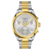 Tissot PR100 Men's Chronograph Silver Dial Stainless Steel Bracelet Watch
