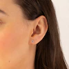 9ct White Gold 0.07ct Total Diamond Pear Stud Earrings 4 9ct White Gold 0.07ct Total Diamond Pear Stud Earrings