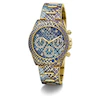 Guess Ladies' Stone Set Purple Snake Effect Bracelet Watch 6 Guess Ladies' Stone Set Purple Snake Effect Bracelet Watch