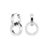 Olivia Burton Honeycomb Ladies' Toggle Stainless Steel Hoop Earrings