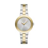 Armani Exchange Ladies' Silver Tone Two Tone Bracelet Watch