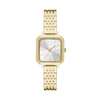 Armani Exchange Ladies' Square Dial Gold Tone Bracelet Watch