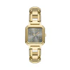 Armani Exchange Ladies' Grey Dial Gold Tone Chain Bracelet Watch