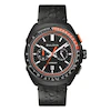 Bulova Racing Performance Men's Orange Detail Black Strap Watch