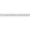 Sterling Silver 0.12ct Diamond Illusion Set Tennis Bracelet 3 Sterling Silver 0.12ct Diamond Illusion Set Tennis Bracelet