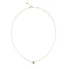 Guess Gold Tone Crystal Bead Necklace