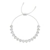 Radley Silver Tone Heart Stone Set Bolo Bracelet