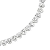 Radley Silver Tone Heart Stone Set Bolo Bracelet 3 Radley Silver Tone Heart Stone Set Bolo Bracelet