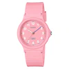 Casio LQ-24B-4BEF Pink Resin Strap Watch