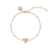 Radley Floral Heart Trinket 18ct Rose Gold Plated Bracelet & Leather Strap Watch Tray Set 4 Radley Floral Heart Trinket 18ct Rose Gold Plated Bracelet & Leather Strap Watch Tray Set