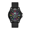 Skechers Rosecrans Ladies' Multicolour Accent Black Silicone Strap Watch