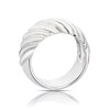 Sterling Silver Twist Chunky Large Ring - Size P 4 Sterling Silver Twist Chunky Large Ring - Size P