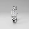 Seiko Conceptual Ladies' Silver Rectangle Dial Stainless Steel Bracelet Watch 5 Seiko Conceptual Ladies' Silver Rectangle Dial Stainless Steel Bracelet Watch