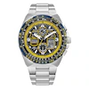 Citizen Eco-Drive Blue Angels Men's Blue Dial Stainless Steel Exclusive Watch