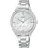 Lorus Signature Ladies' Mother Of Pearl Dial Stainless Steel Bracelet Watch