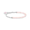 Thomas Sabo Sterling Silver Rose Quartz Bracelet