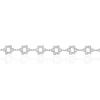 Sterling Silver Preciosa Crystal Bubble Bracelet 3 Sterling Silver Preciosa Crystal Bubble Bracelet