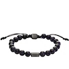 Fossil Men's Galaxy Beads Navy Reconstructed Sandstone Beaded Bracelet