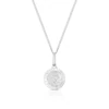 Children's Sterling Silver St Christopher Pendant 16" Necklace