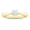 Engagement Ring 9ct Yellow Gold Solitaire 0.30ct Diamond Ring
