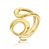 Sterling Silver & 18ct Gold Plated Vermeil Chunky Ring