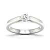 Engagement Ring The Diamond Story 18ct White Gold Solitaire 0.25ct Diamond Ring