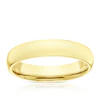 18ct Yellow Gold 4mm Super Heavy Court Ring