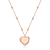Radley Hello Love Rose Gold Tone Heart Locket