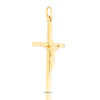 18ct Yellow Gold Crucifix Pendant (No Chain) 3 18ct Yellow Gold Crucifix Pendant (No Chain)