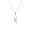 Hot Diamonds Quest Sterling Silver Teardrop Pendant