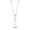 Sterling Silver Initial I Pendant